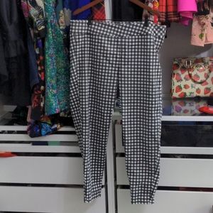 Rachel Roy gingham ankle pants